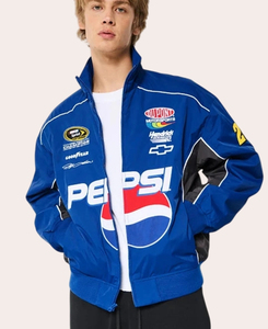 เสื้อแจ็คเก็ตแข่งรถมอเตอร์ไซค์พรีเมียม Pepsi |   รุ่นพิเศษสำหรับทุกเพศ ขายส่ง ชุดทีมมอเตอร์สปอร์ต ระบายอากาศ แห้งเร็ว สำหรับฤดูหนาว แบบเต็มตัว - Product Image 2