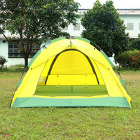 Tente de camping pour campeurs, tente d'extérieur, tente de glamping haut de gamme en fibre de verre, imperméable, dôme, origine Vietnam, équipement de camping familial