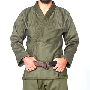 Kimono de Jiu-Jitsu BJJ personnalisé et disponible sur commande, uniforme d'arts martiaux unisexe pour l'entraînement, en polyester/coton - Product Image 2