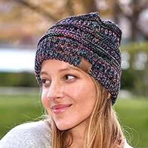 Gorros de Punto Premium, Tejido Común, Material Suave y Cálido, Unisex, para Uso Diario en Invierno y Comodidad al Aire Libre - Product Image 3
