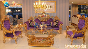 Conjunto de sofás modernos de estilo victoriano, muebles tallados de lujo con acabado blanco, diseño tradicional, conjunto Formal para sala de estar - Product Image 5