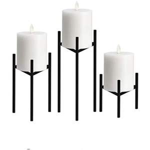 Candelabro Minimalista Geométrico de Aro Redondo Dorado, Elegante Candelabro Individual de Latón para Velas Cónicas, Decoración de Lujo para Sala de Estar - Product Image 4