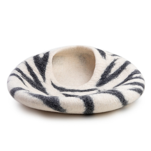 Cama de Lujo para Gatos de Fieltro y Lana, Casa para Mascotas Hecha a Mano, Desmontable y Lavable, para Gatos Grandes, Proveedor Mayorista OEM para Exportación - Product Image 2