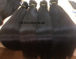 Super doble dibujado 12A recto sedoso vietnamita Original extensiones de cabello humano crudo 100g paquetes de cutícula alineados - Product Image 5