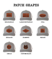 Gorra Trucker Clásica Personalizada con Parche de Cuero y Logotipo, 6 Paneles, Malla Exterior, Visera Precurvada, Gorra de Béisbol para Hombre, Venta al Por Mayor