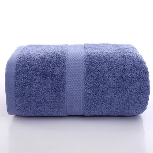 Serviette de bain douce 100% coton, écologique, séchage rapide, douce pour la peau, couleur unie, rectangulaire, teinte unie, pour usage domestique - Product Image 6