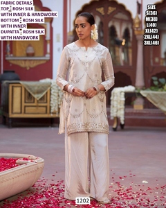 Pearl Aabroo Traditional Embroidered Bandhani Silk Quick Dry Floor-Length Women's Party Wear All Seasons - Product Image 1