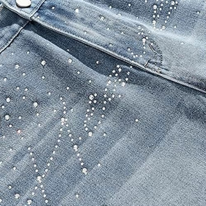 Nueva Tendencia en Pantalones Cortos de Mezclilla Casuales para Hombre, de Alta Calidad, con Cierre de Cordón Elástico, Ligeros, Transpirables y Ecológicos - Product Image 6