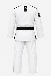 Kimonos de judo vierges très demandés, uniformes de judo blancs de haute qualité, logos et étiquettes personnalisés, prix abordable, 100% coton 360g, unisexe - Product Image 4