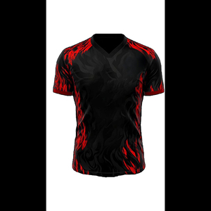 Camiseta Personalizada con Serigrafía, 200 Gramos, Diseño de Letras, Cuello Redondo, Manga Corta, Antiarrugas, Poliéster con Sensación de Algodón, Corte Regular - Product Image 3