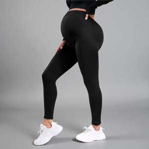 Leggings extensibles de qualité supérieure pour femmes, avec taille haute, tissu doux et confortable, pantalon long à enfiler pour un usage quotidien et le fitness - Product Image 1