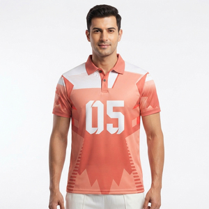เสื้อคริกเก็ตทีมชายแบบกำหนดเองประสิทธิภาพสูง เสื้อคริกเก็ตชายคุณภาพสูง ผลิตจากโพลีเอสเตอร์ 100% - Product Image 6