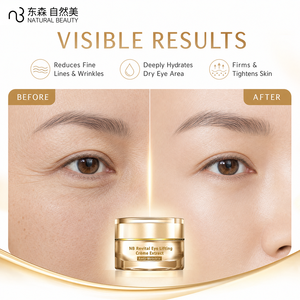 Crème liftante pour les yeux NB Revital, éliminateur de cernes, crème contour des yeux anti-affaissement au peptide, fabriquée par Natural Beauty Manufacturer - Product Image 1