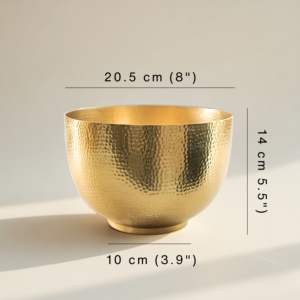 Maceta Metálica Elegante, Ecológica, Duradera y Ligera, Maceta de Jardín Premium con Acabado Liso, Tallada a Mano, Resistente a la Intemperie - Product Image 2