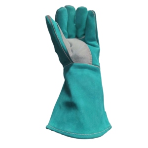 Gants de soudeur en cuir de vachette résistant à la chaleur, ignifuges, certifiés CE, protection des mains, résistants à l'abrasion - Product Image 5