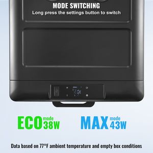 Portatile 70 L singola zona auto frigorifero congelatore compressore per uso domestico e auto - Product Image 5