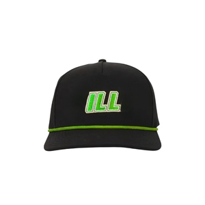 Casquette de golf anti-UV 5 panneaux avec accent corde, broderie 2D personnalisée, visière pré-courbée, fermeture snapback, protection UPF 50+ VN – Performance du fournisseur - Product Image 1