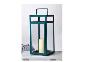 Modern Decorative Metal <b>Lantern</b> Set Golden Finish Featuring Intricate Moroccan Moorish-inspired Patterns Glass Panel Handmade - Product Image 6