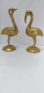 Statue d'animal en aluminium Art Déco faite à la main, motif animalier, décoration de table, cadeau à prix avantageux - Product Image 4