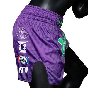 RTS Wholesale Price High Quality Fair <b>Tex</b> Muay Thai Boxing Shorts Casual Oxford Fabric Multi Color Breathable Stretch AI-MTS-05 - Product Image 3