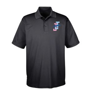 Camisa Polo Personalizada Jack and Jill para Hombre, Diseño de Manga Corta con Cuello, Ligera y Casual para Negocios, Aire Libre y Uso Diario - Product Image 1