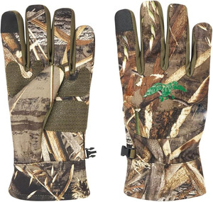 Men's Real tree Camo Glove - Lined, Touchscreen, Waterfowl Hunting Glove - Product Image 1