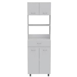 Mueble para microondas Madison Kitchen blanco - Product Image 1