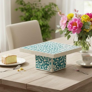 Epoxy Resin Cupcake Server Platter Trendy Premium Eco-Friendly Handmade Resin <b>Cake</b> <b>Stand</b> Best selling - Product Image 6