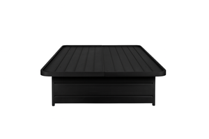 Premium Modern Durable Full XL Metal <b>Bed</b> <b>Frame</b> with Reinforced Steel Slats <b>Foldable</b> No Box Spring Required for Commercial Use - Product Image 4