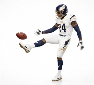 White American Football Uniform Set with Breathable Feature Hot Selling Sports Clothes at Factory Sale Rate - Product Image 4