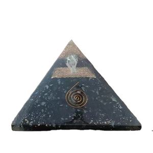 Pirámides de energía de meditación religiosa de orgón azul de primera calidad al por mayor artesanías de Cristal Tallado de la mejor calidad - Product Image 5
