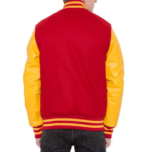 Trend Focused Leather Sleeves <b>Letterman</b> <b>Jacket</b> Designed For Modern Fashion Winter <b>Jacket</b> For Stylish Looks - Product Image 3