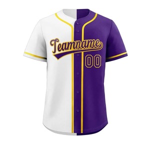Custom <b>Baseball</b> Jersey Men Gradient Button Up Team Uniform with Name Number Personalized <b>Baseball</b> Jersey - Product Image 6