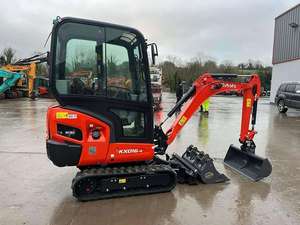 Miniexcavadora KUBOTA KX016-4 de Buena Calidad, 2.5 Toneladas, Diésel, Hidráulica, Microexcavadora - Product Image 5