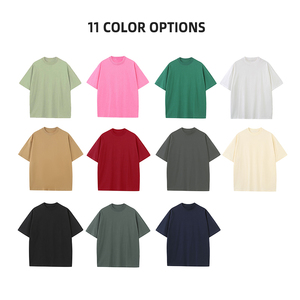 เสื้อยืดโอเวอร์ไซส์ผู้ชาย ผ้าฝ้ายแท้ 100% เนื้อหนา ไซส์ใหญ่พิเศษ สกรีนโลโก้ได้ เสื้อยืดโอเวอร์ไซส์ผู้ชาย ระบายอากาศได้ดี ทรงปกติ - Product Image 2