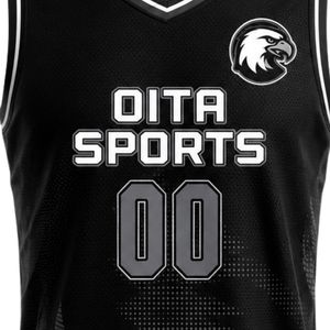 Maillot de basket-ball noir et gris pour hommes, uniforme d'équipe sans manches, respirant, léger, pour entraînement athlétique, compétition, vêtements de sport - Product Image 4