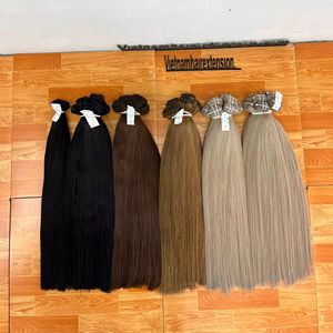 Cabello Humano Virgen Remy de Vietnam con Doble Trama a Máquina - Product Image 1