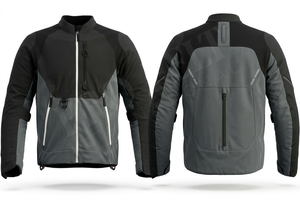 100% High Quality Corduroy Motorcycle Jacket with Water-Resistant Fabric and Protective Gear Full Body Custom Motorbike Jackets - Product Image 6