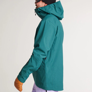 Veste de ski softshell pour homme, grande taille, isolée avec Thinsulate, imperméable, coupe-vent, doublure polaire, fermeture éclair - Product Image 3
