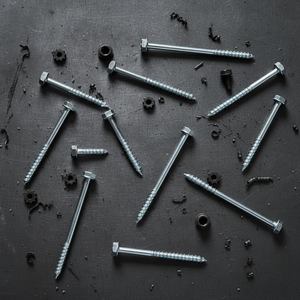 Vis hexagonales à filetage partiel zinguées antirouille - Fixations en acier au carbone certifiées BIS de qualité supérieure - Product Image 1