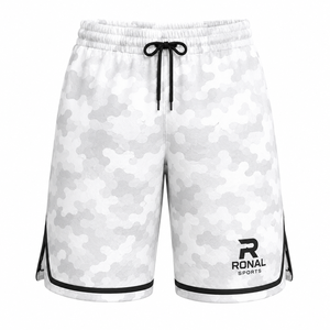 Pantalones Cortos de Baloncesto de Malla Sublimada Personalizados de Alta Calidad para Hombre, Ropa Deportiva con Gráficos de Equipo, Ropa de Verano para Entrenamiento, Ropa Deportiva Oem/odm - Product Image 1