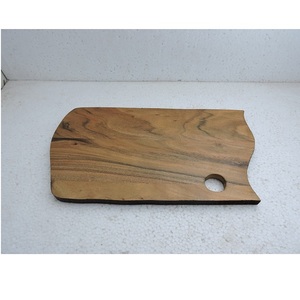 Nueva Tabla de Cortar Pizza Redonda de Estilo Moderno, Tabla de Cortar de Madera Resistente al Lavavajillas para Uso en Cocina, Hotel y Restaurante - Product Image 4