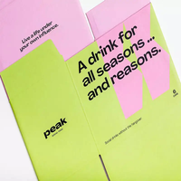 Boîte de boisson directe d'usine poignée colorée emballage ondulé pour jus café thé tissu cosmétiques parfum Vodka gaufrage