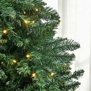 7ft Pre-Lit Full Douglas Fir Artificial Christmas <b>Tree</b> with 700 Warm White LED <b>Lights</b> & 2154 Tips Realistic Branches - Product Image 2