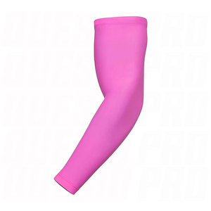 Manchons de cyclisme roses unisexes anti-UV légers en viscose et polyester pour adultes, vêtements de sport respirants à compression pour la protection solaire des bras - Product Image 1