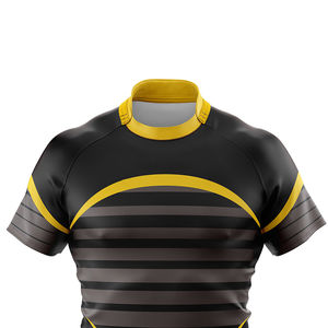 Sports Wear Rugby Jersey For <b>Men</b> And Women Trendy And <b>Stretchy</b> Rugby Jersey Available At Reasonable Price OEM Serviced - Product Image 3