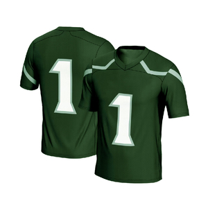 Streetwear Football Sports Jersey Custom Design Sublimated <b>Mesh</b> American Football V-neck Short Sleeve <b>Plus</b> <b>Size</b> 100% Polyester - Product Image 6