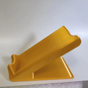 Modern Slide Style Wine Holder Gold Metal Stand Perfect For Kitchen Countertop Party And Event <b>Table</b> Styling From India - Product Image 1