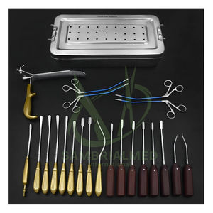 Juego de Instrumentos para Lifting Facial Endoscópico, Cirugía Plástica, 23 Piezas, Acero Inoxidable Alemán de Alta Calidad, Manual, Certificado CE ISO13485 - Product Image 1