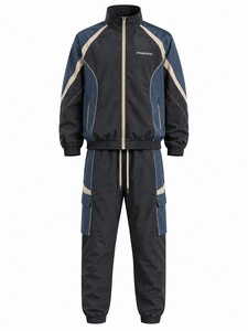 Men's eco-friendly windbreaker Winter breathable lightweight suit Active lifestyle jacket and pants - Product Image 4